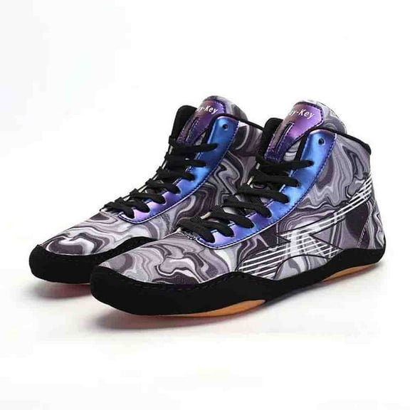 Professional Wrestling Shoes, Breathable Boxing Shoes for Youth, Men and Women