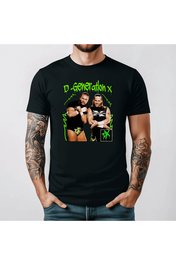 Professional Wrestling Tag Team Faction Attitude Era Graphic Art Shirt,for men and women up to 5XL