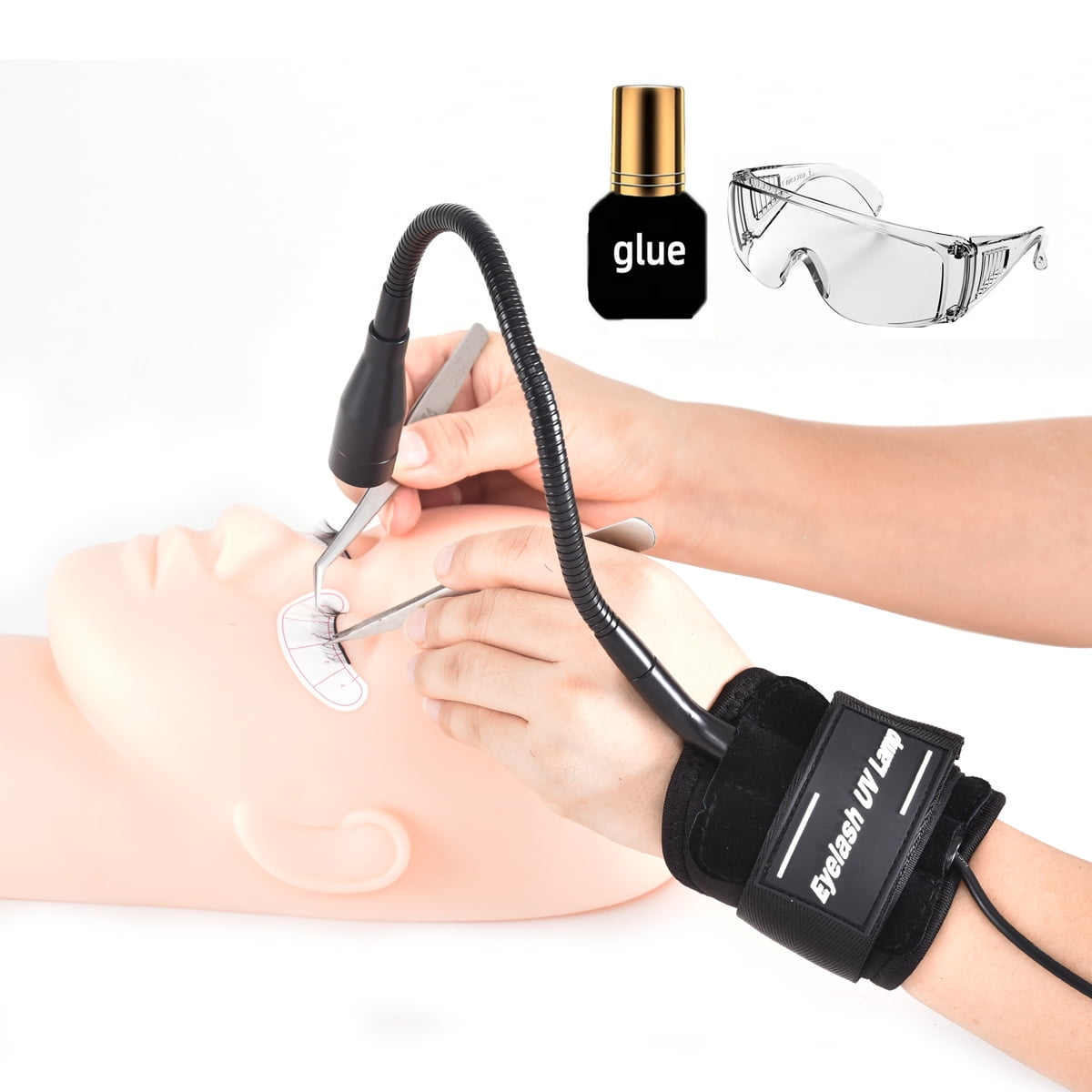 Professional Wrist Ultraviolet LED Eyelash Extension Lamp For Curing UV