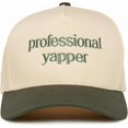 thumbnail image 1 of Professional Yapper Hat, Funny Embroidered Trucker Cap For Women, Adjustable Snapback Hat, Sarcastic Baseball Cap Gift For Friends Or Coworkers, 1 of 5