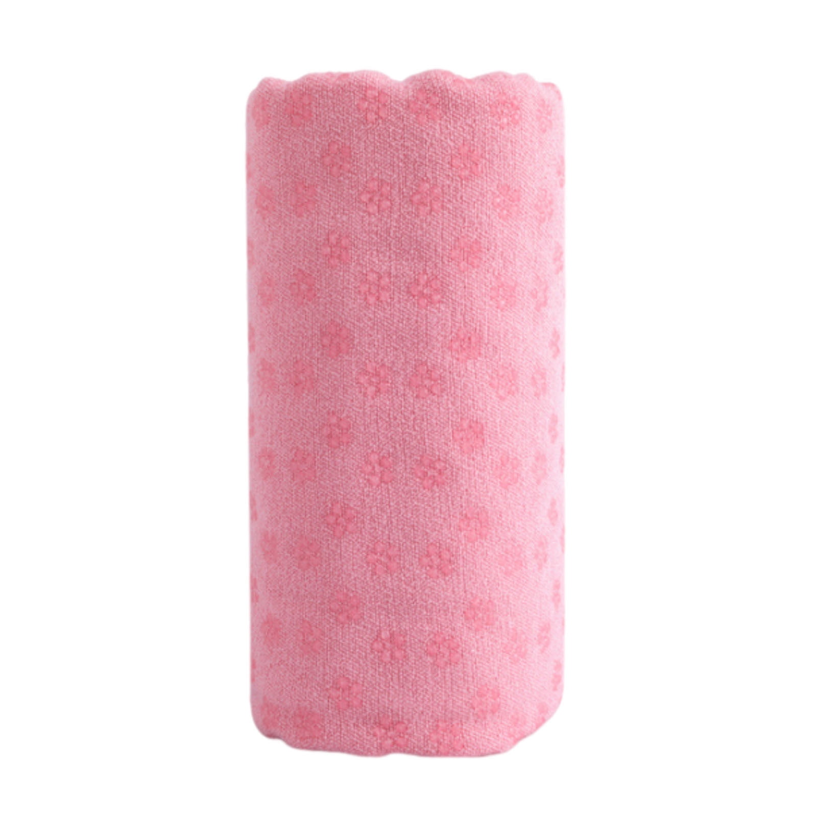 Professional Yoga Practice Towel, 183x82cm Fitness Yoga Mat Cover, Machine Washable Easy Cleaning, Back Adhesive Non-Slip Ensures Exercise Safety, Gym and Home Use