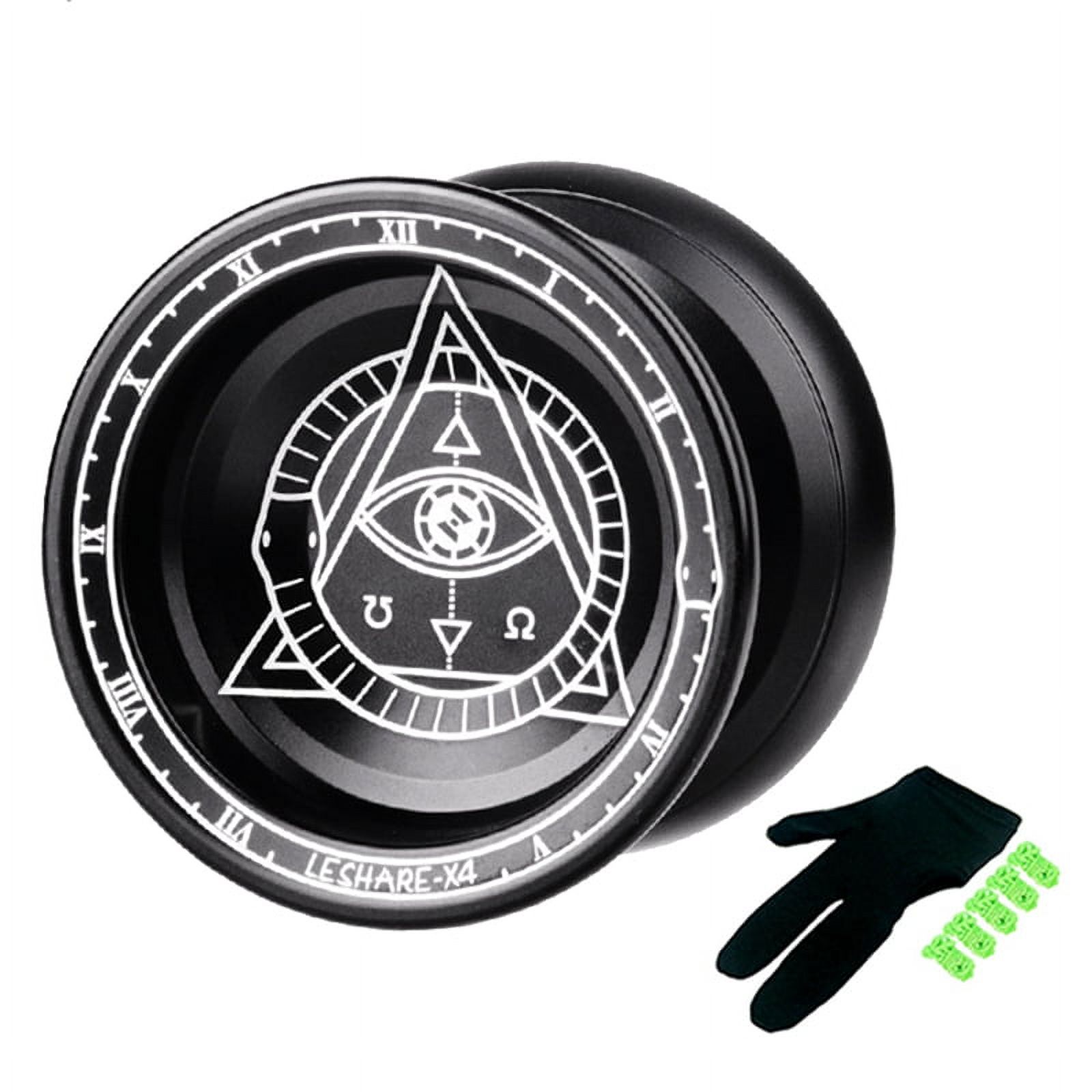 Professional Yoyo Alloy Unresponsive Yoyo 10 Ball Bearing Yoyo for