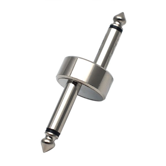 Professional Z Shaped 1/4Inch Pedal Adapter Gold Plated Contacts Guitar Pedal Coupler