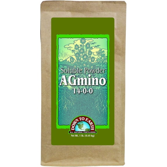 Professional-grade, water-soluble powder agmino 14-0-0 1 lb