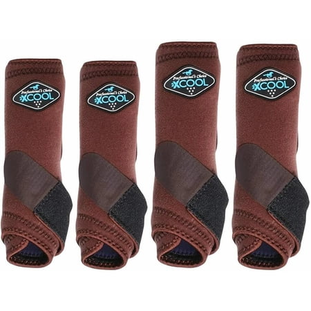 Professional's Choice 2XCOOL Cooling Horse Boots XC4 Chocolate / Medium