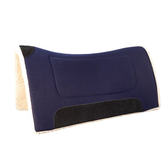 Professional's Choice Economy Work Pad - Durable Western Felt Saddle Pad Navy