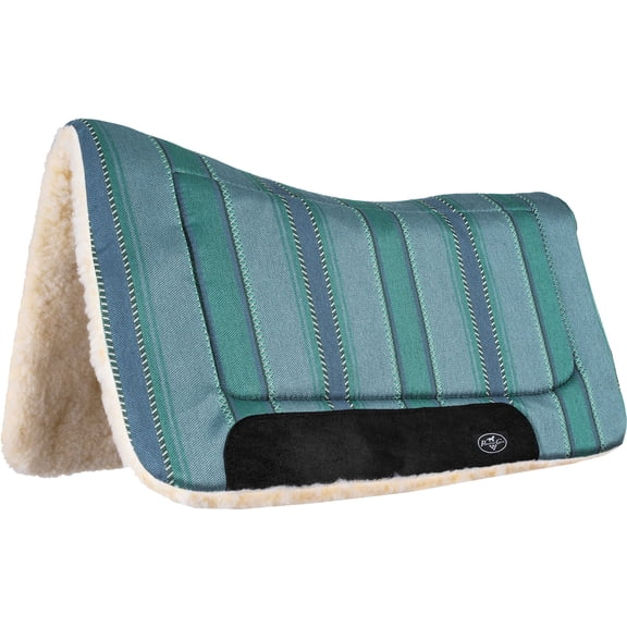 Professional's Choice "Laredo" All Around Saddle Pad, 30" x 32" Color: Turquoise