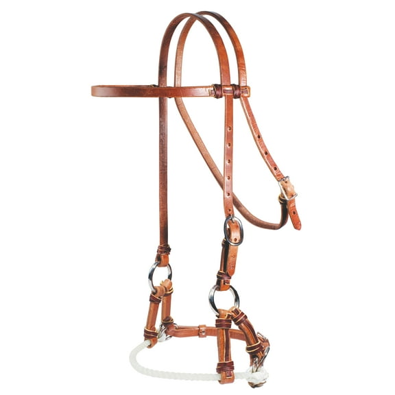 Professional's Choice Schutz Single Nose Side Pull, Brown