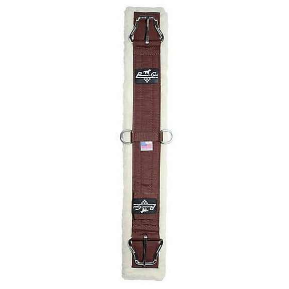 Professionals Choice Merino Wool Western Cinch - Ultimate Comfort Chocolate / 24
