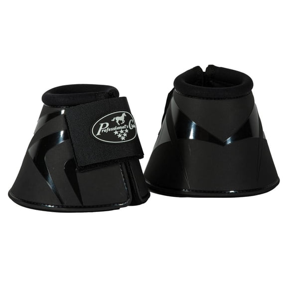 Professional's Choice TPU Hard Shell All Purpose Bell Boots Black MEDIUM