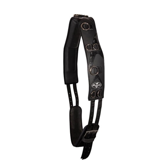 Professional's Choice TPU Horse Training Surcingle and Girth Set - Waterproof, Stainless Steel D-Rings, Neoprene Girth, Adjustable One Size