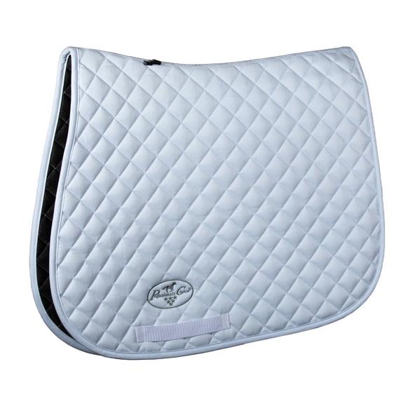 Professional's Choice VenTECH All Purpose English Saddle Pad - Breathable & Contoured White