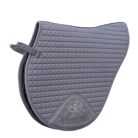Professional's Choice VenTECH XC Cross Country Saddle Pad - Breathable & Durable 23" x 20" Charcoal
