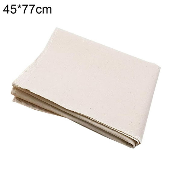 Professional technical Bakers Dough Couche Proofing Cloth Bread Yeast Cloth Natural Super Thick Cotton Canvas for Baking French Bread Cooking Household {Items|Accessories|Supplies