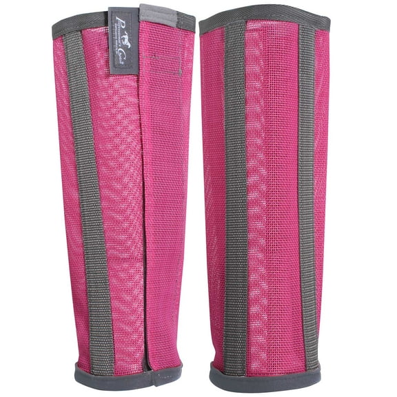 Professionals Choice  4Pack Deluxe Fly Boots Pink LARGE