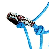 Professionals Choice Beaded Rope Halter Turquoise - Walmart.com