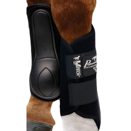 Professional's Choice VenTECH Splint Boots - Black Equine Leg Protection Medium