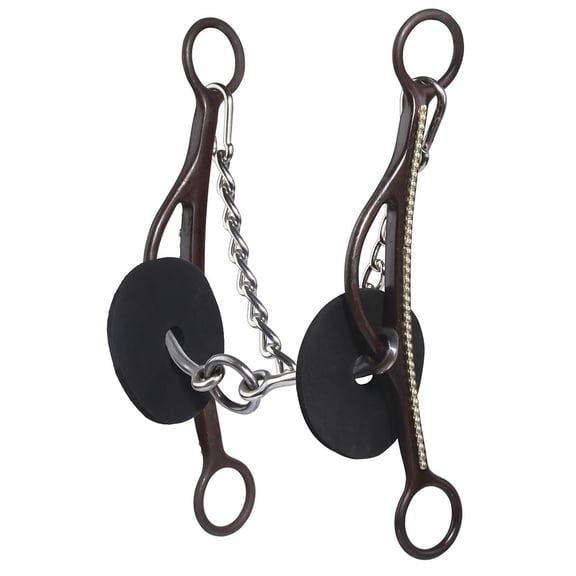 Professional's Choice Brittany Pozzi Long Gag Twisted Lifesaver Bit - 5.5" Sweet Iron Smooth Lifesaver