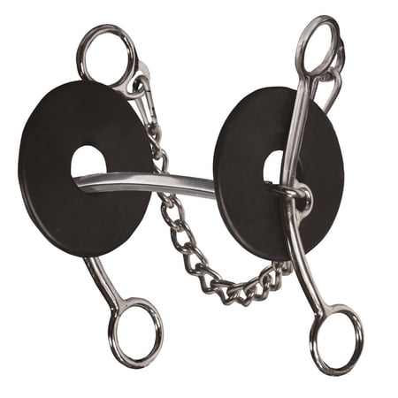 Professional's Choice Brittany Pozzi Lifter Bit Series Barrel Racing Bit - 5 1/2" Mouth, 6 1/2" Cheek Medium / Mullen Mouth