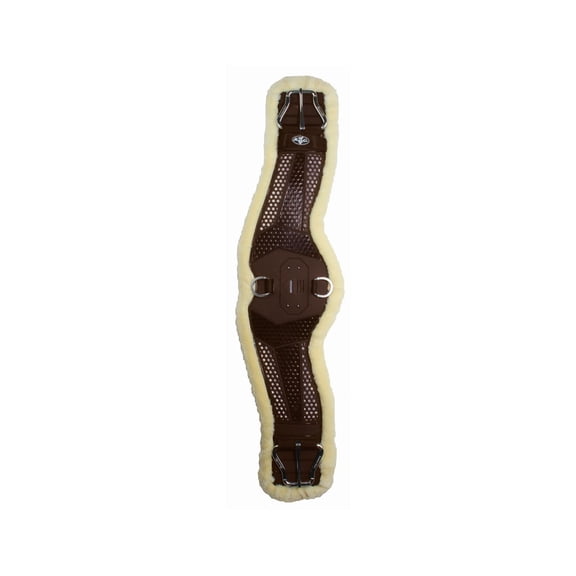 Professionals Choice Contoured Cinch w/Fleece Liner Chocolate 30