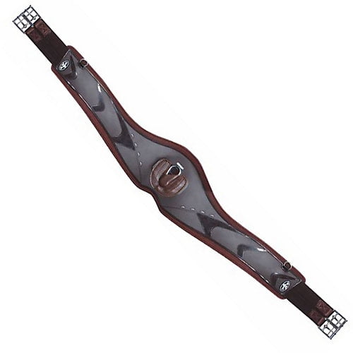 Professionals Choice Contoured Jump Girth 48 Brown