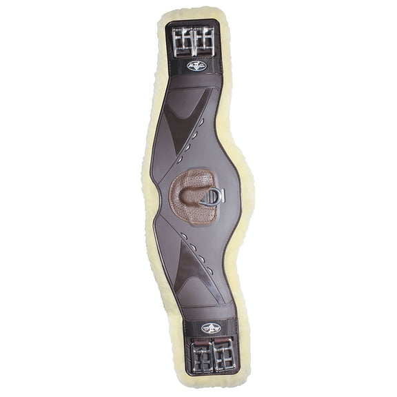 Professionals Choice Contoured Monoflap Girth w/Fleece 30