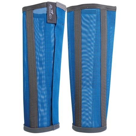Professional's Choice Deluxe Fly Boots 4 pack, Large, Pacific Blue