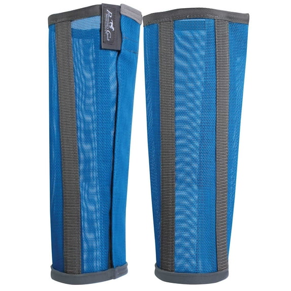 Professional's Choice Deluxe Fly Boots 4 pack, Large, Pacific Blue