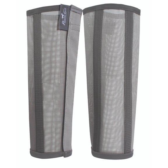 Professional's Choice Deluxe Fly Boots - 1000D Breathable Mesh, Neoprene Lining & Built-in Stays - Multiple Sizes Charcoal / Small