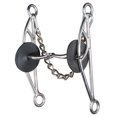 thumbnail image 1 of Professionals Choice  Greeley Long Shank Snaffle Bit, 1 of 1