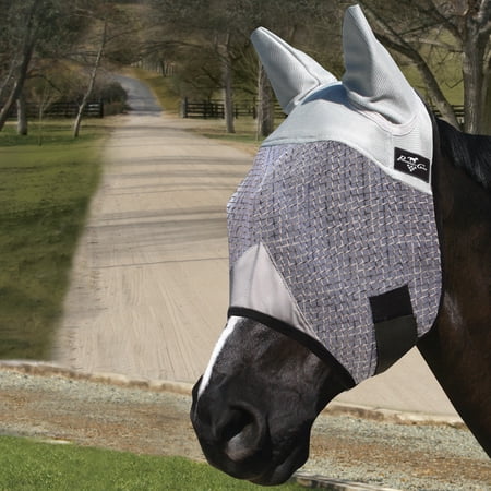 Professionals Choice PC Fly Mask with Ears Charcoal COB