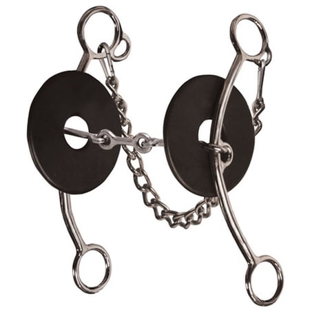 Professional's Choice Brittany Pozzi Three Piece Smooth Bit - 5.5" Sweet Iron Mouth, 8.5" Shank