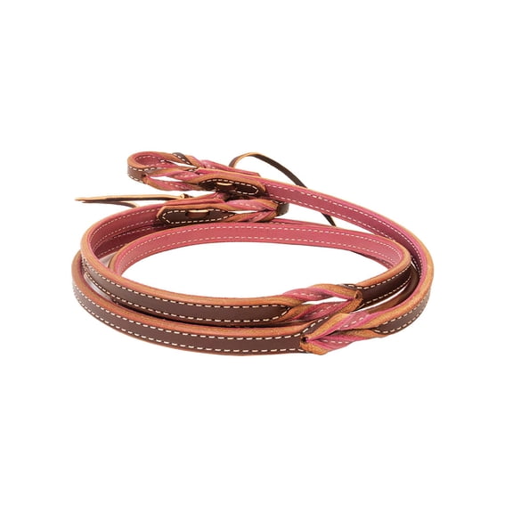 Professionals Choice Pony Orchid Burgundy Twist Roping Reins