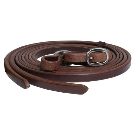 Professional's Choice Ranch Split Reins with Stainless Steel Buckles - 5/8" Heavy Oil Harness Leather