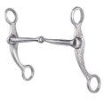 thumbnail image 1 of Professional's Choice Equine Bit Rasp Cheek Snaffle Bit, 1 of 1
