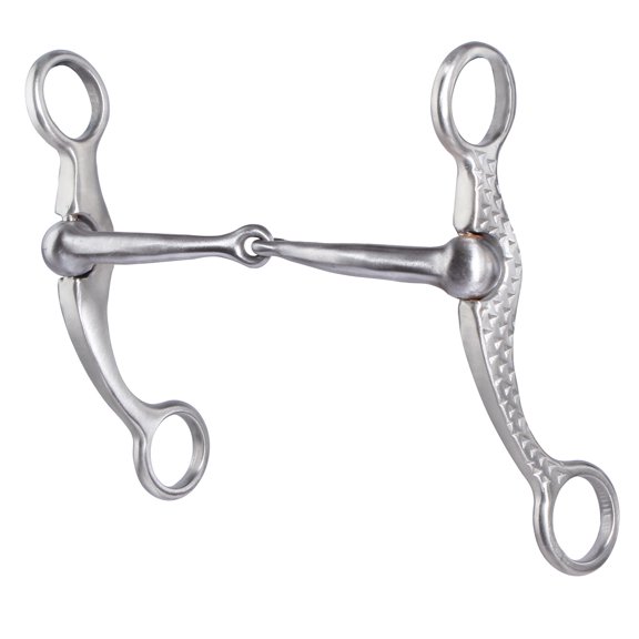 Professional's Choice Equine Bit Rasp Cheek Snaffle Bit