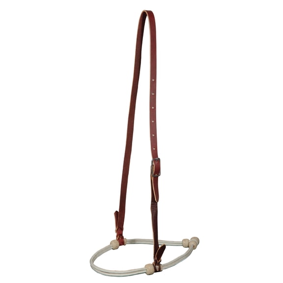 Professionals Choice Rawhide Adjustable Caveson Noseband