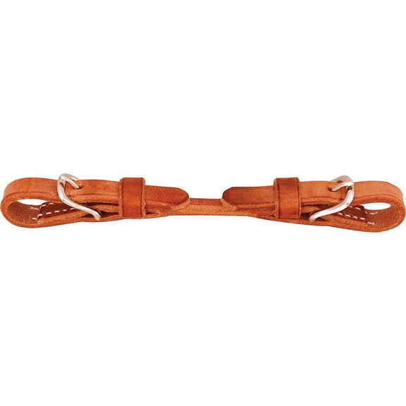 Professionals Choice   Rolled Leather Harness Curb Strap