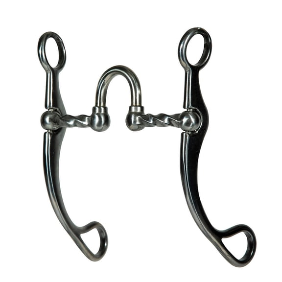 Professional's Choice Laramie Bit Series - Sweet Rust Mouthpiece for Enhanced Salivation Medium Port