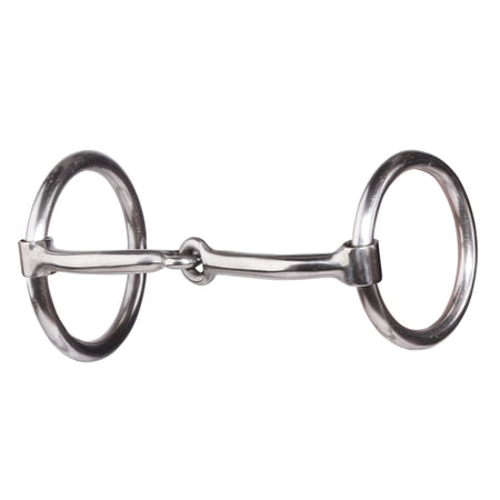 Professional's Choice O-Ring Snaffle Horse Bit - 5 1/4" Mouthpiece, 2 1/2" Rings, 5/16" Diameter - PCB-970