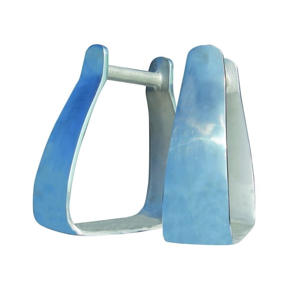 Professionals Choice Stirrups Slant Aluminum Western Silver PC-STIRRUP