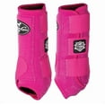 thumbnail image 1 of Professionals Choice Strike SMB 4 Pack Protective Splint Boot Raspberry MEDIUM, 1 of 4