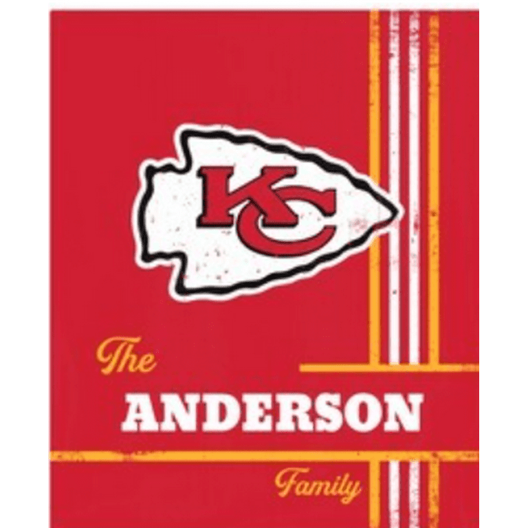 Personalized NFL Official Blanket Custom NFL 50x60 Arctic Pro Throw. Unisex Adult Teen Tween. Walmart Custom Weighs 1.51 lb