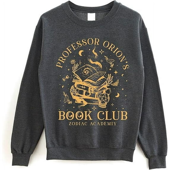 Professor Orion's Book Club Zodiac Academy Sweatshirt - Lance Orion Smut Books Sweater