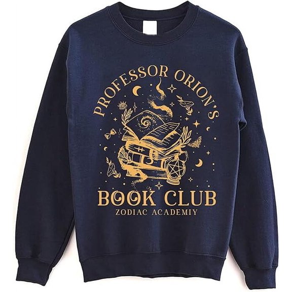 Professor Orion's Book Club Zodiac Academy Sweatshirt - Lance Orion Smut Books Sweater