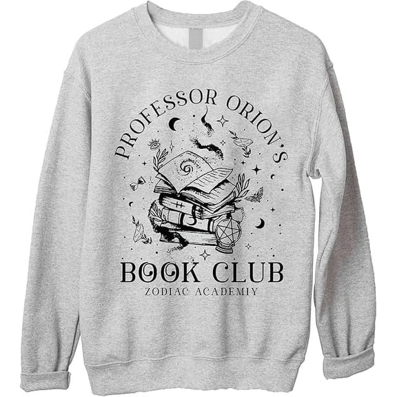 Professor Orion's Book Club Zodiac Academy Sweatshirt - Lance Orion Smut Books Sweater