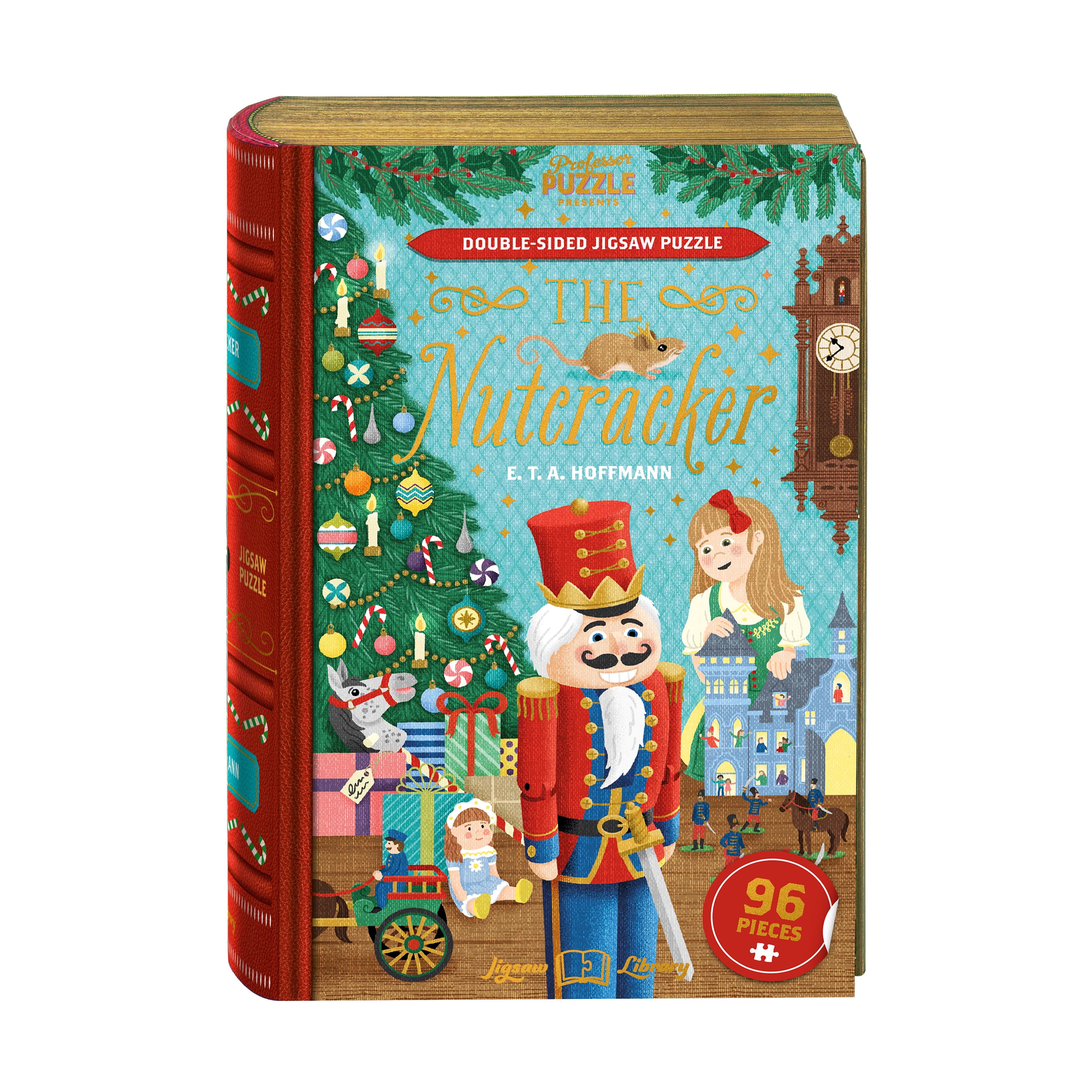 Professor Puzzle E.T.A. Hoffman's The Nutcracker Double-Sided Jigsaw Puzzle:  96 Pcs 