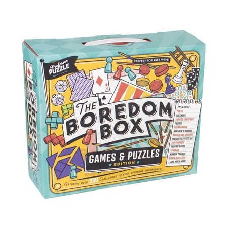 Professor Puzzle Presents The Boredom Box - The Box of Endless Activities!