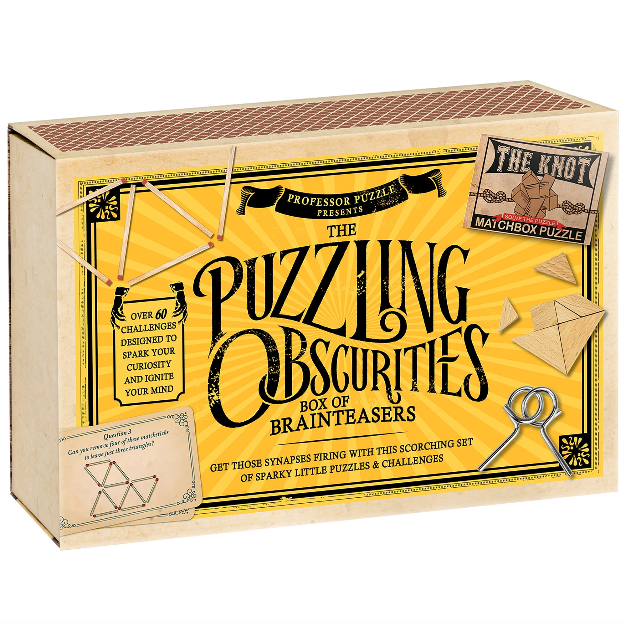 Professor Puzzle: The Puzzling Obscurities Box of Brainteasers