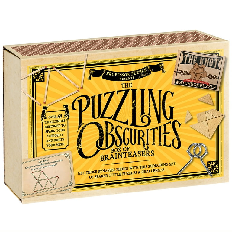 Professor Puzzle: The Puzzling Obscurities Box of Brainteasers